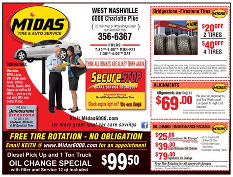 midas coupons wheel alignment